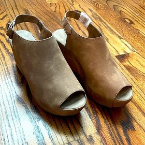 Pierre Dumas Open Toe Wedge Shoe